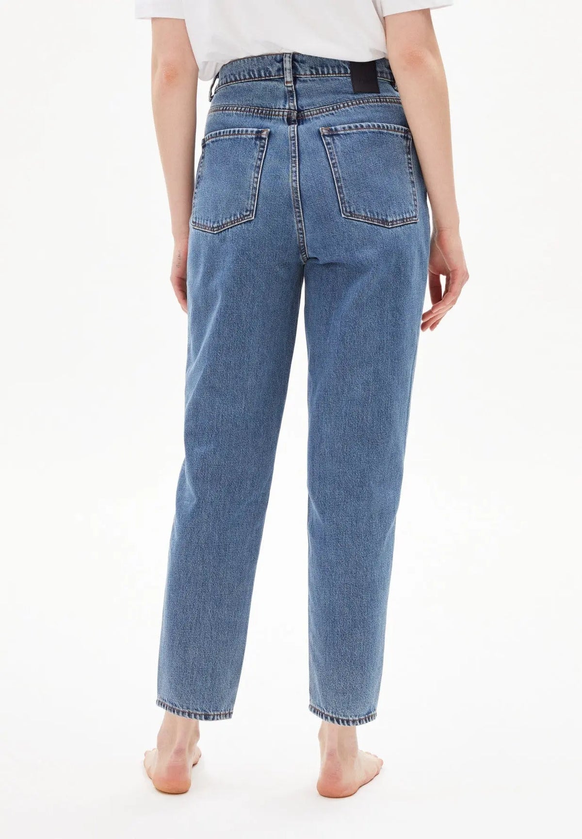 W's Mairaa - Mom Fit High Waist - 100% Organic cotton Pants Armedangels