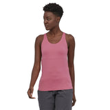 W's Mibra Tank Top - Recycled Polyester Shirt Patagonia Light Star Pink S