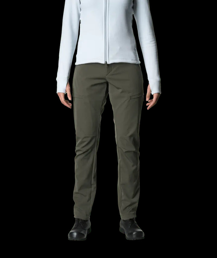 W's Motion Top Pants - Recycled Polyester Pants Houdini Baremark Green S