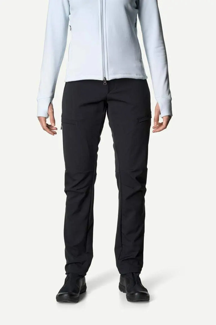 W's Motion Top Pants - Recycled Polyester Pants Houdini True Black XS