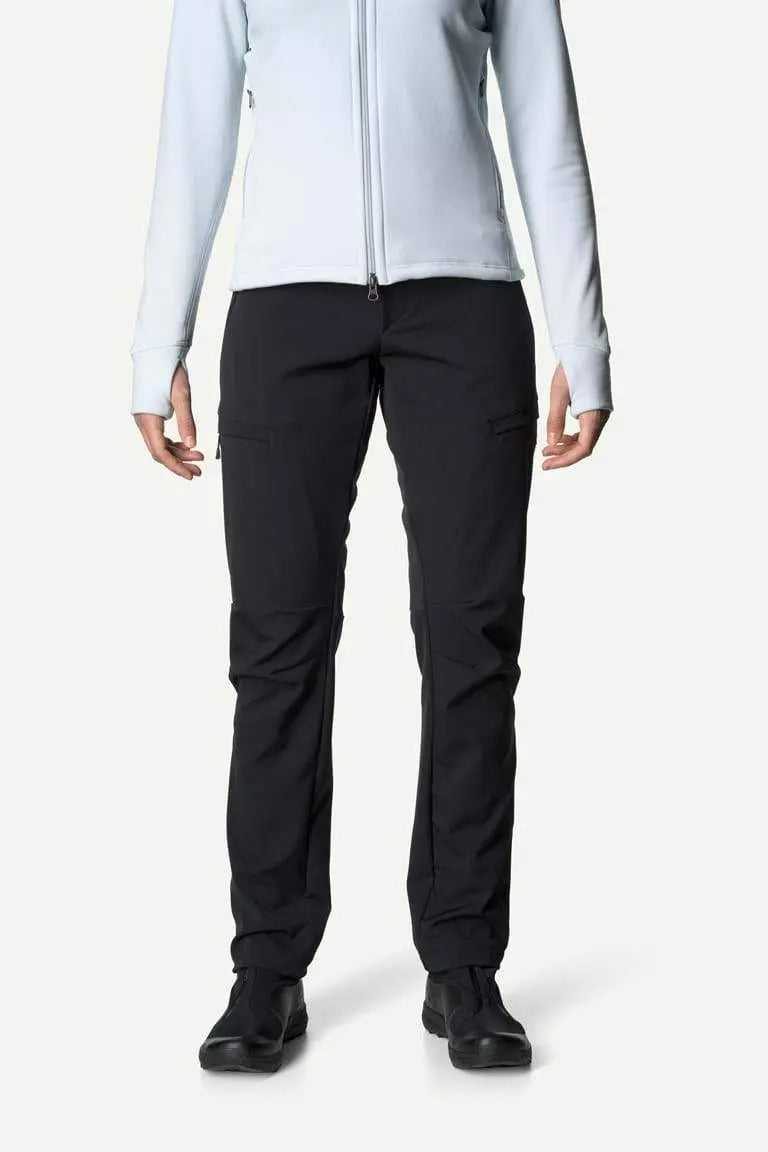 Houdini W's Motion Top Pants - Recycled Polyester True Black Pants