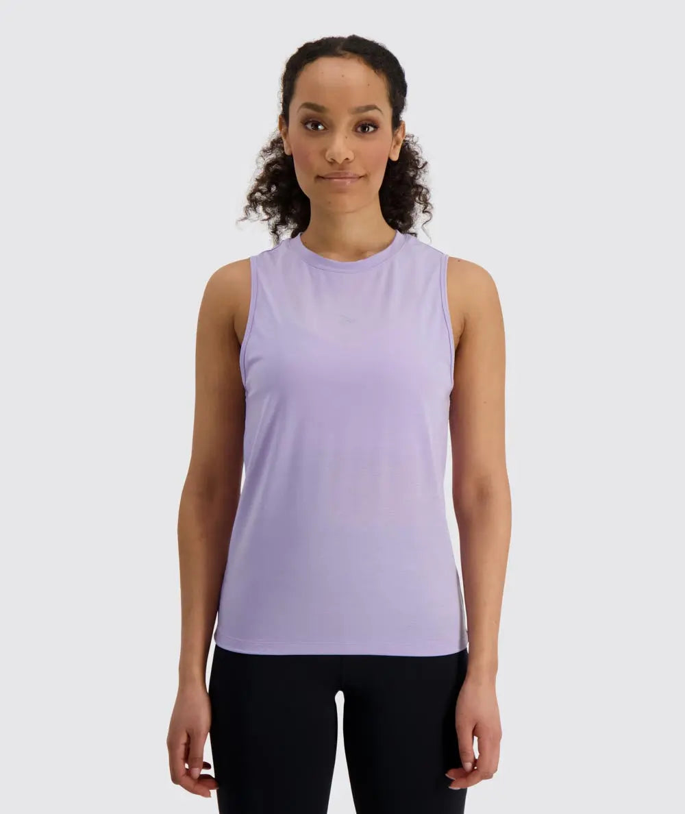 W's Muscle Tank Top - Recycled Polyester & Tencel Lyocell Shirt Gymnation Lavender XS