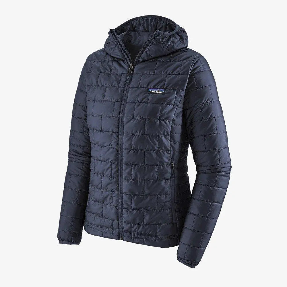 W's Nano Puff® Hoody - Recycled Polyester Jacket Patagonia Classic Navy XS