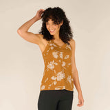W's Neha Tank Top - Modal & Organic cotton Shirt Sherpa Caramel Lotus S