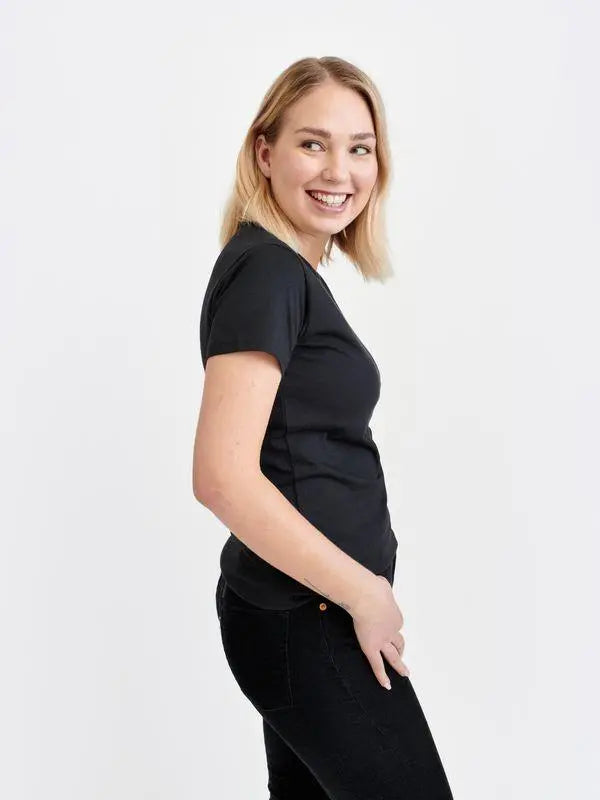 W's O-neck T-shirt - Recycled Cotton & Recycled Polyester Shirt Pure Waste