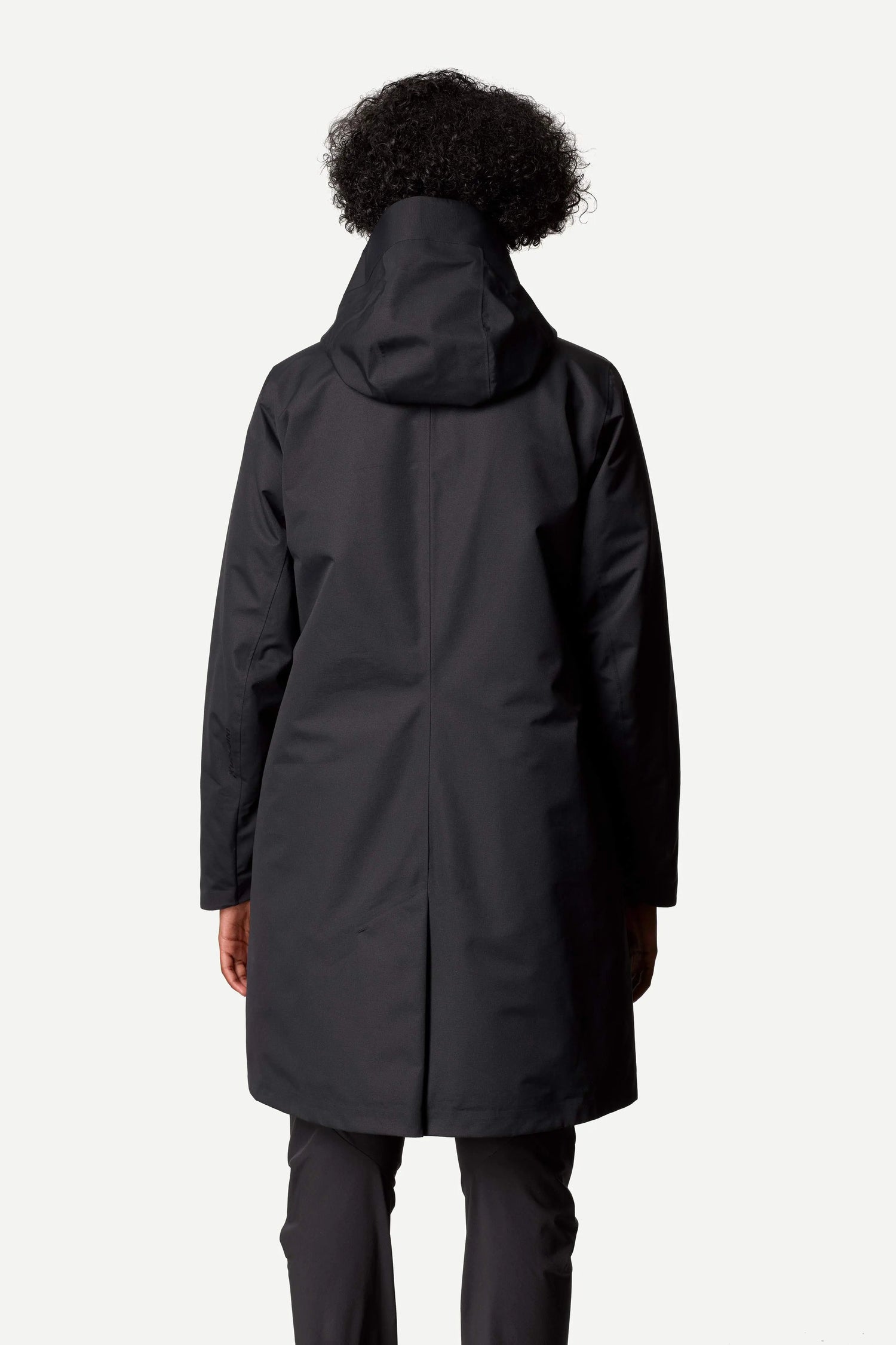 Houdini W's One Parka Shell Jacket - Recycled Polyester True Black Jacket