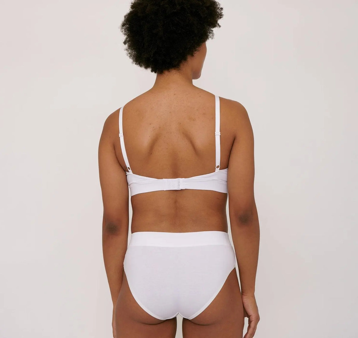 W's Organic Cotton Triangle Bra Underwear Organic Basics