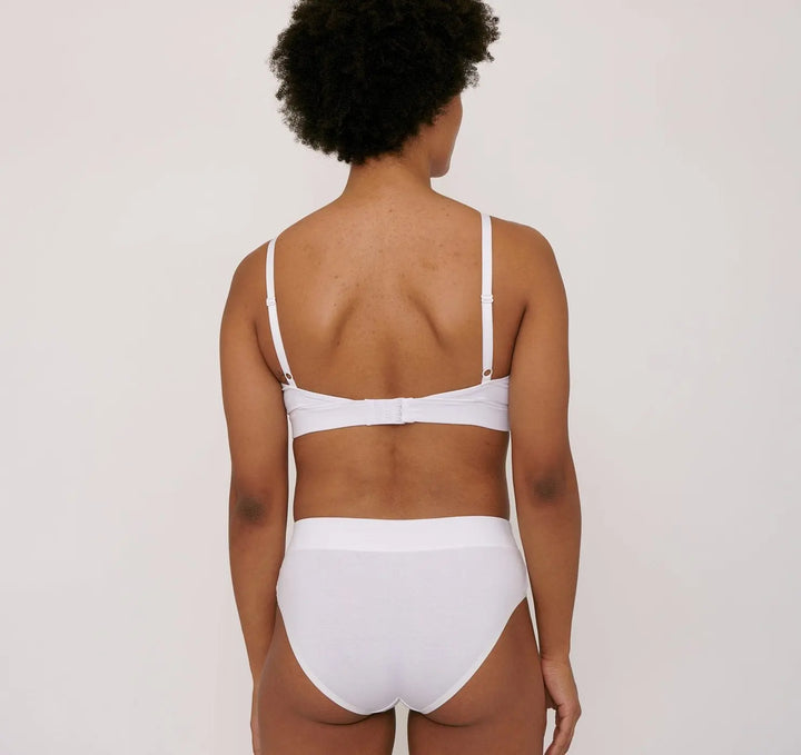 W's Organic Cotton Triangle Bra Underwear Organic Basics