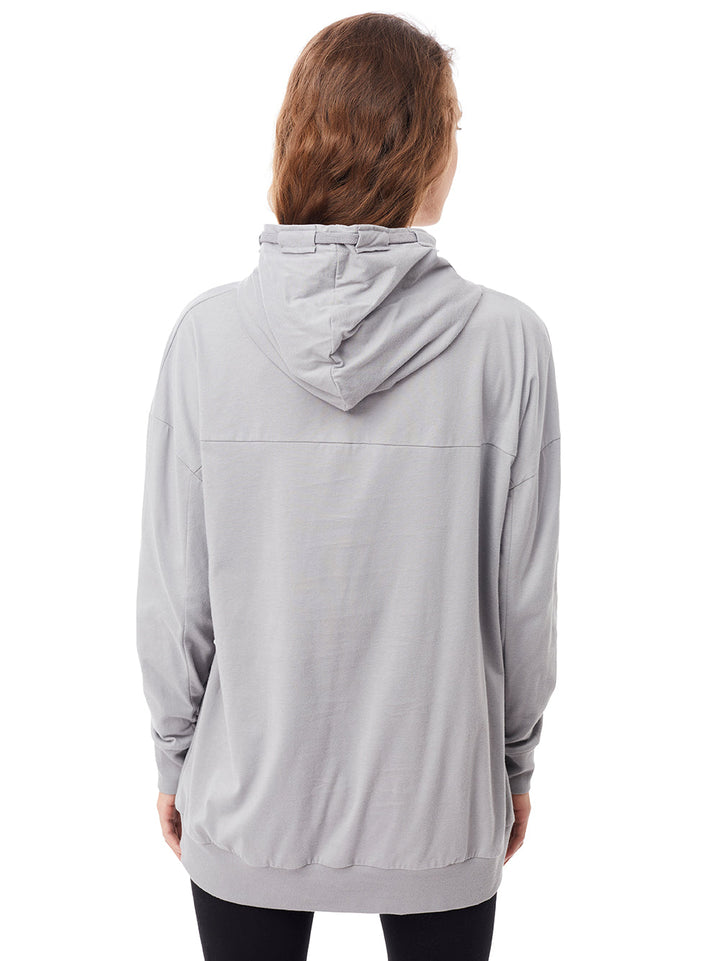 W's Oversize Hoodie - 100% Organic Cotton Shirt Mandala