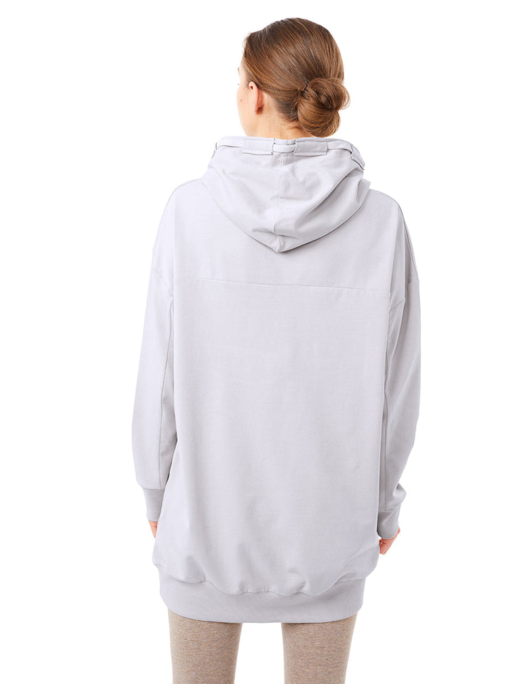 W's Oversize Hoodie - 100% Organic Cotton Shirt Mandala