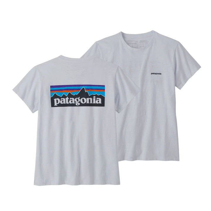W's P-6 Logo Responsibili-Tee - Recycled Cotton & Recycled Polyester Shirt Patagonia