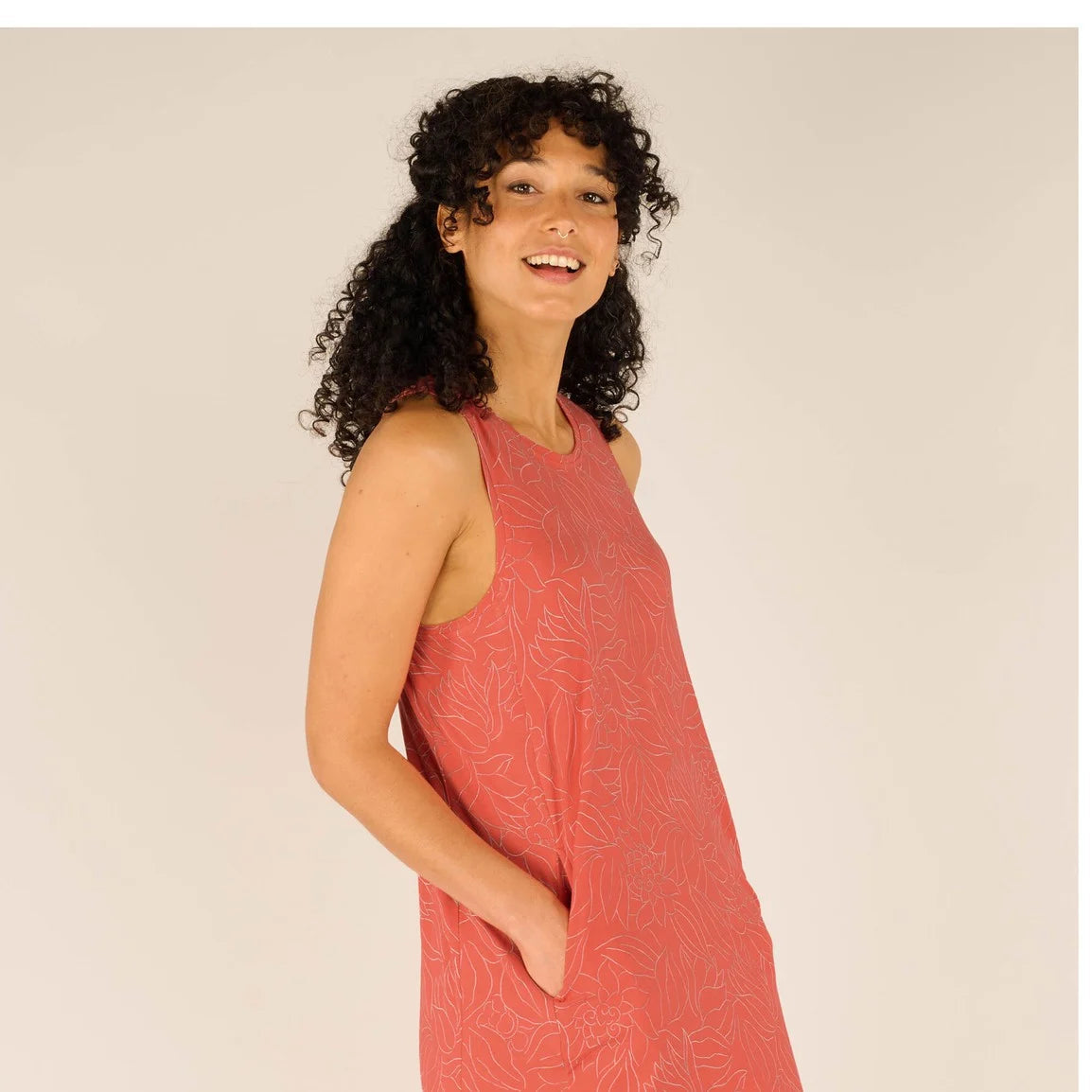 W's Padma Sporty Dress - Modal & Organic cotton Dress Sherpa