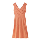 W's Porch Song Dress - Organic Cotton Dress Patagonia High Tide: Tigerlily Orange S