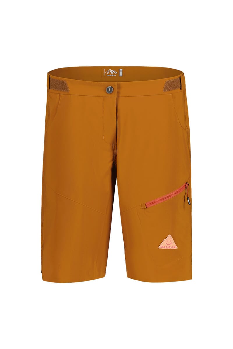 W's RoschiaM. Cycle Shorts - Recycled Polyester Pants Maloja Amber S