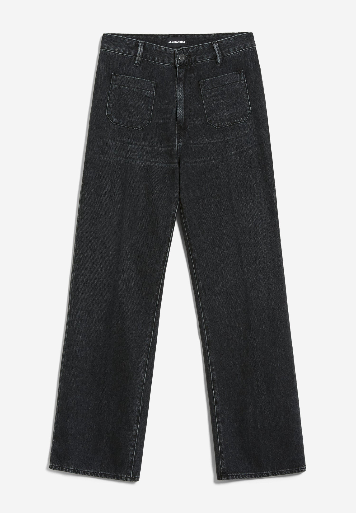 Armedangels W's Rumaa jeans - 100% Organic cotton Washed Down Black 32 Pants