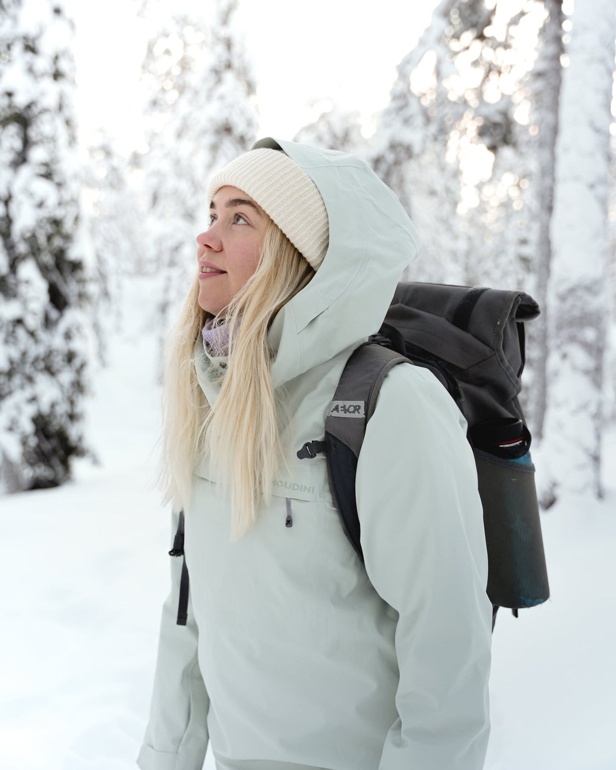 W's Shelter Anorak Shell Jacket - Recycled Polyester Jacket Houdini