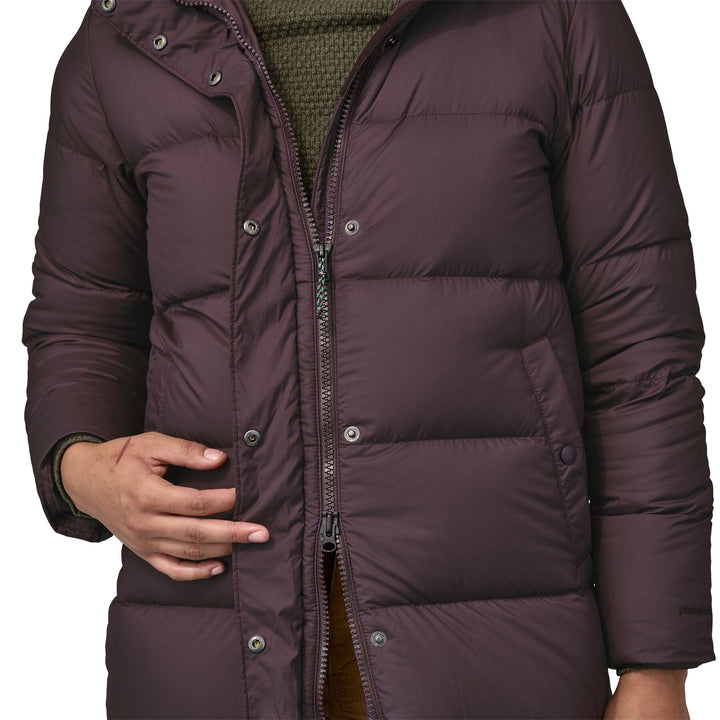 W's Silent Down Long Parka - Recycled Down & Recycled Polyester Jacket Patagonia
