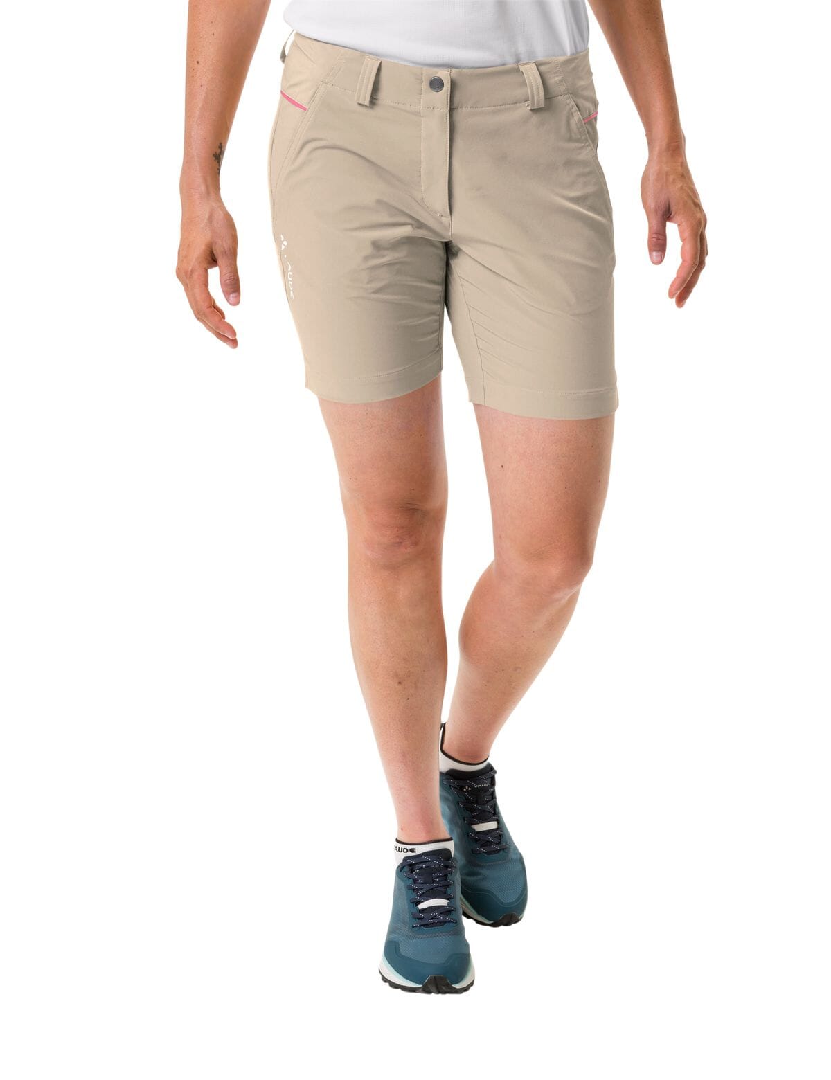 Vaude W's Skomer Shorts III - Recycled polyester Linen Pants