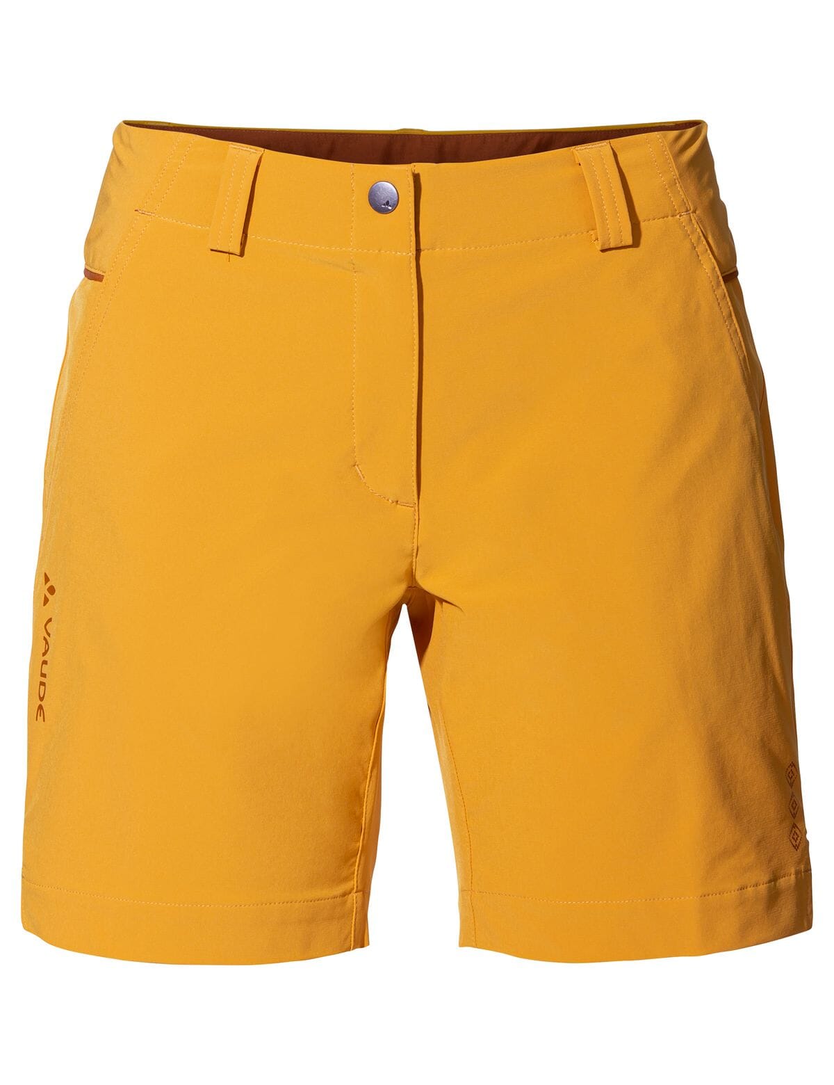 W's Skomer Shorts III - Recycled polyester Pants Vaude Burnt Yellow 36