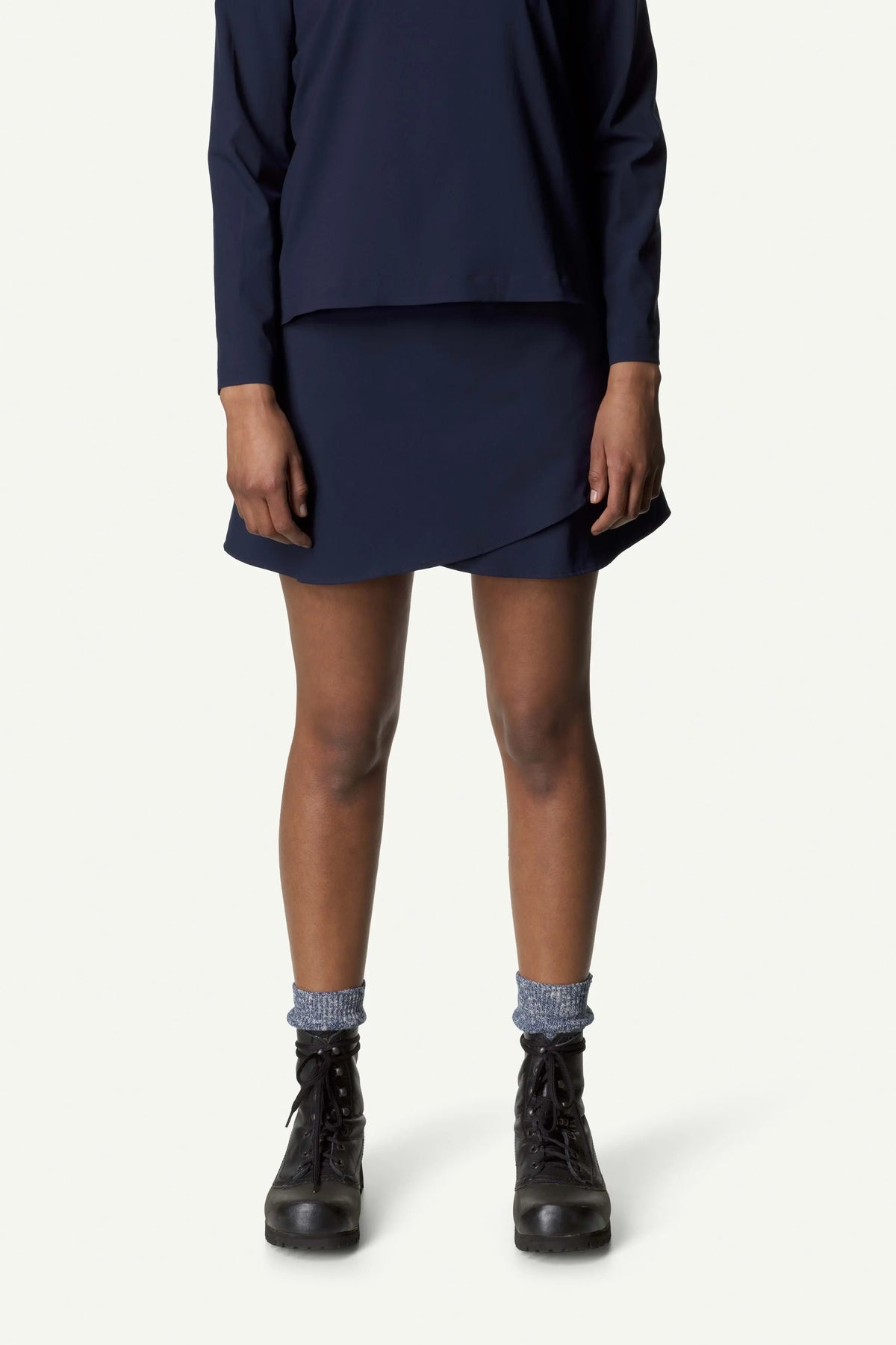 W's Skort - Recycled Polyester Skirt Houdini Blue Illusion S