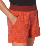 W's Spotless Evolution Short - Recycled polyester Pants Royal Robbins Poppy Elkhorn Pt S