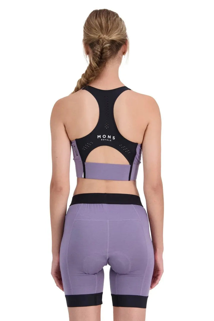 W's Stratos Merino Shift Bra - Merino Wool Underwear Mons Royale