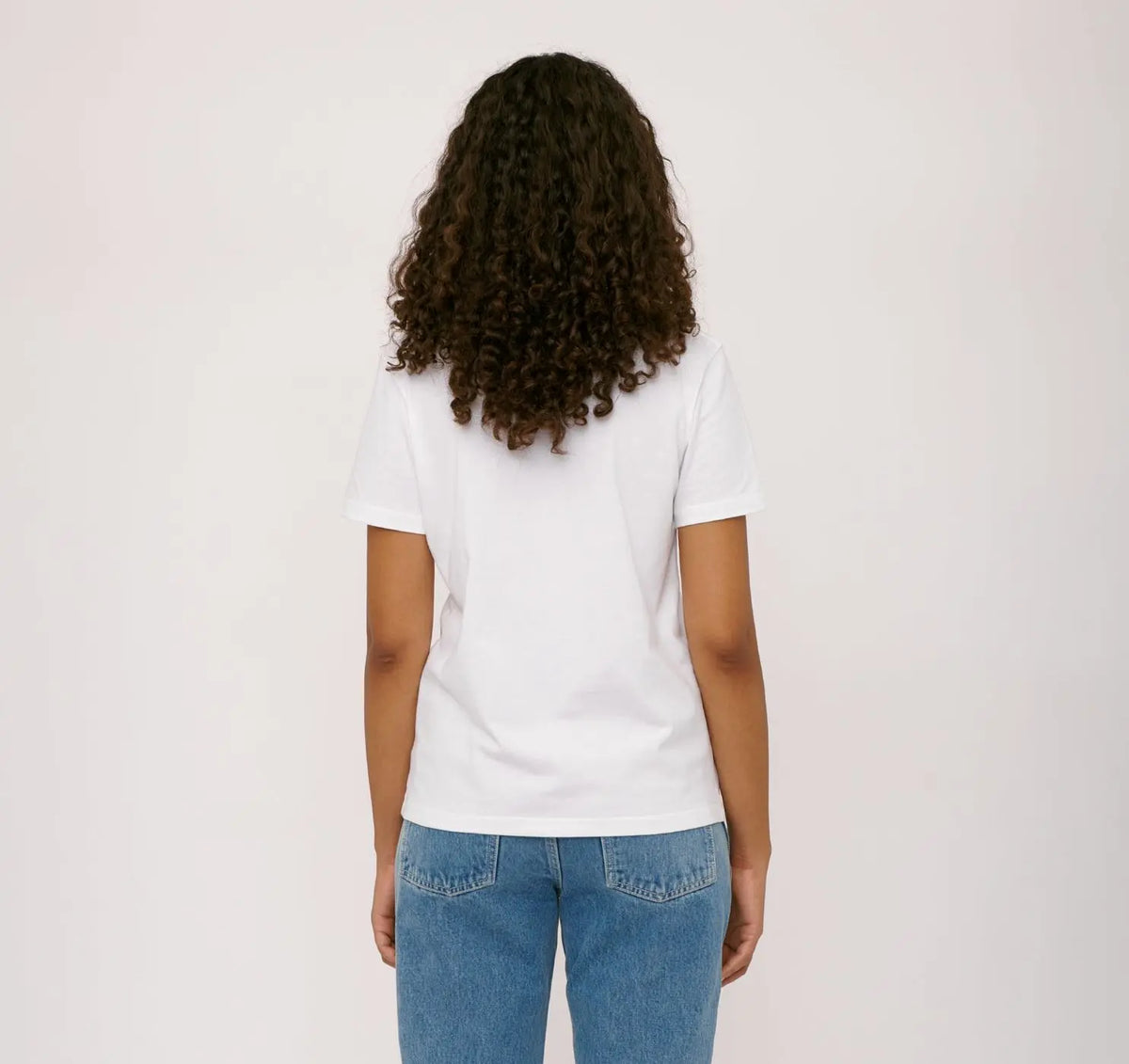 Organic Basics W's Tee - Organic Cotton White Shirt