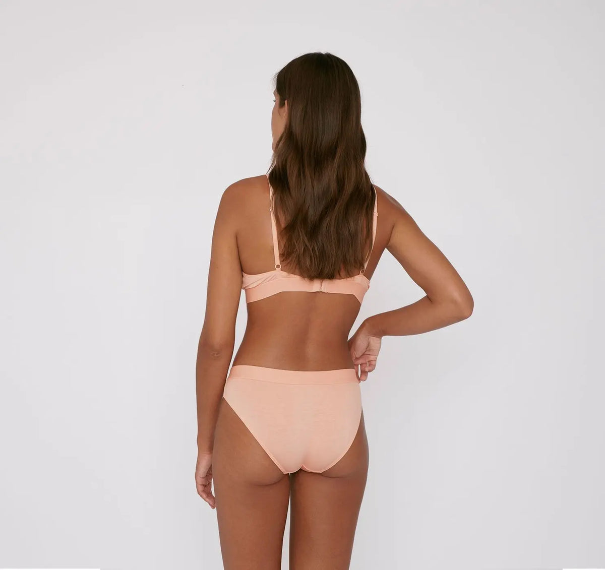 W's TENCEL Lite Briefs 2-pack Underwear Organic Basics Soft Pink S