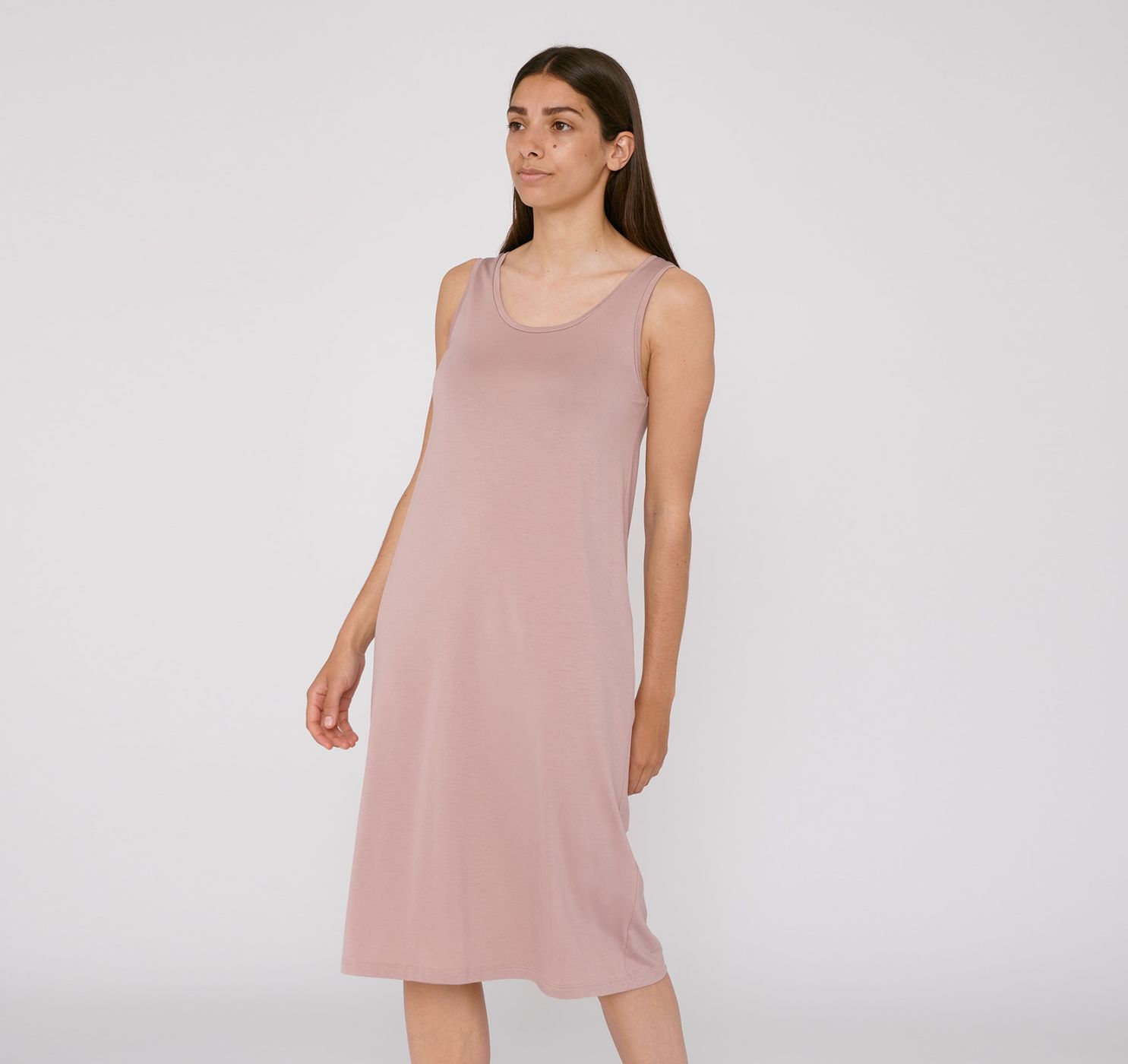 Organic Basics W's TENCEL Lite Dress Dusty Rose Dress