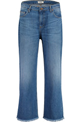 W's TisensM. Eco Washed Denim Pants - 100% Organic Cotton Pants Maloja Light Blue 26 32