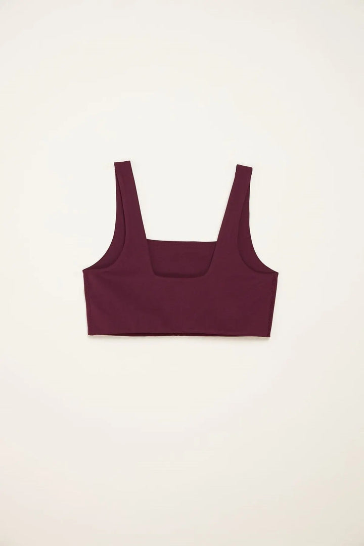 W's Tommy Bra Square Neck - Made from Recycled Plastic Bottles Underwear Girlfriend Collective