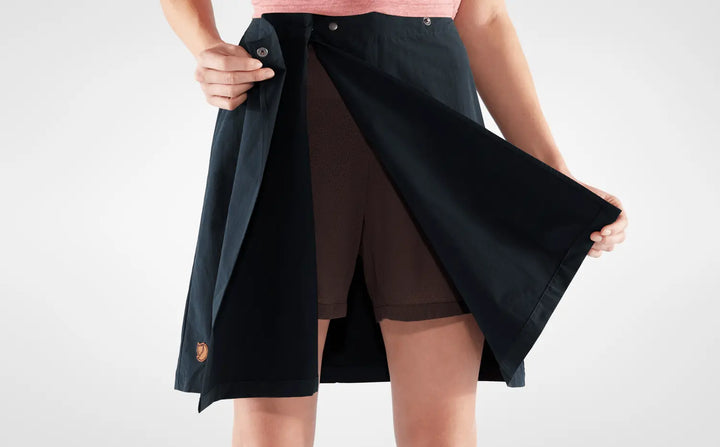 W's Travellers MT Skort - Recycled polyamide & Organic cotton Skirt Fjällräven