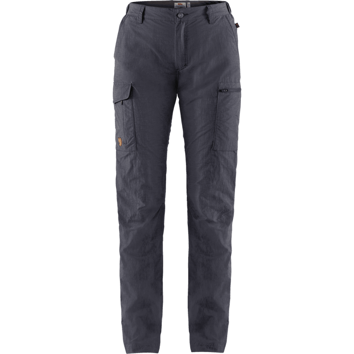 W's Travellers MT Trousers - Recycled Nylon & Organic Cotton Pants Fjällräven Dark Navy 36