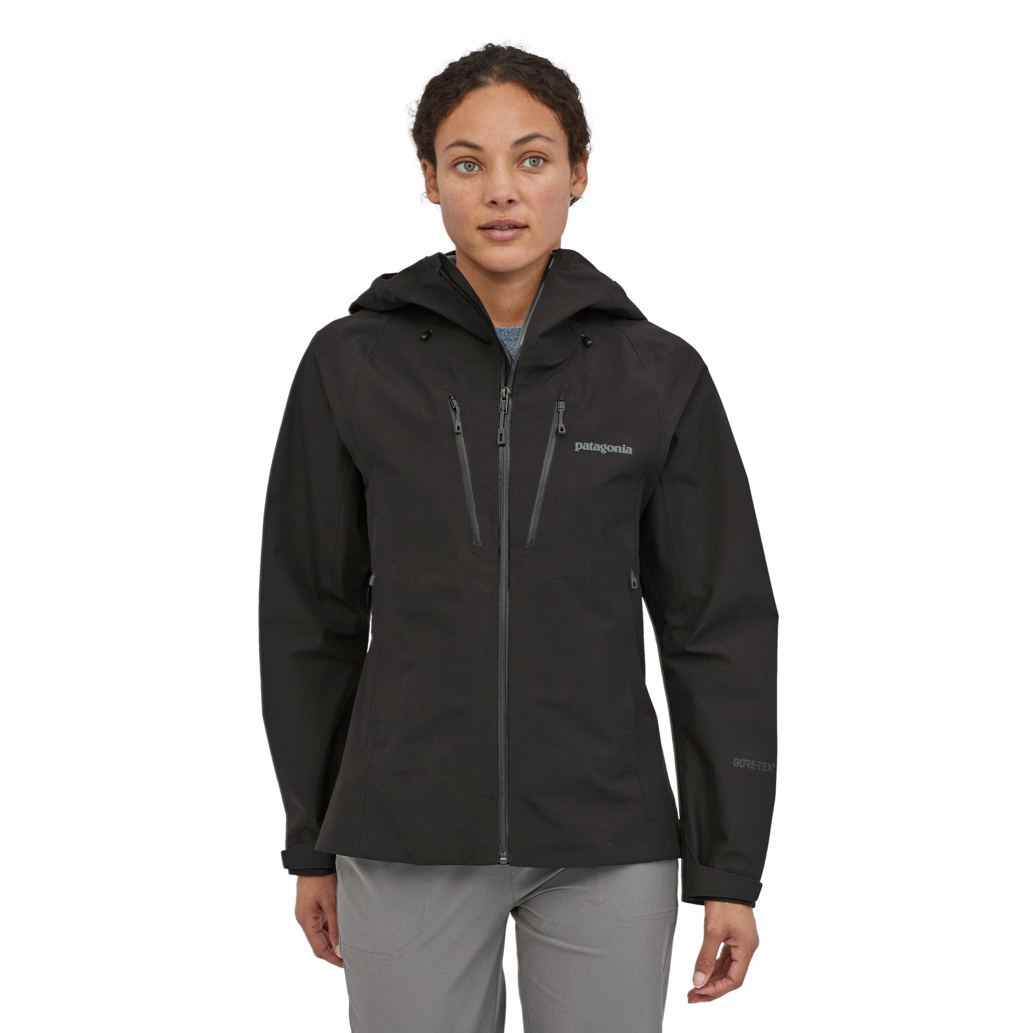 Patagonia W's Triolet Shell Jacket - Recycled Polyester Black Jacket