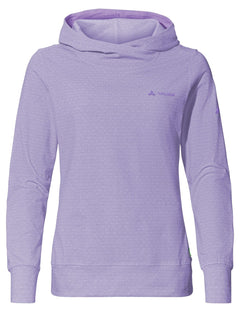 Vaude W's Tuenno Pullover - Organic Cotton & Recycled Polyester Pastel Lilac Shirt