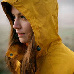 Fjällräven W's Vardag Anorak - G-1000® Eco Mustard Yellow Jacket