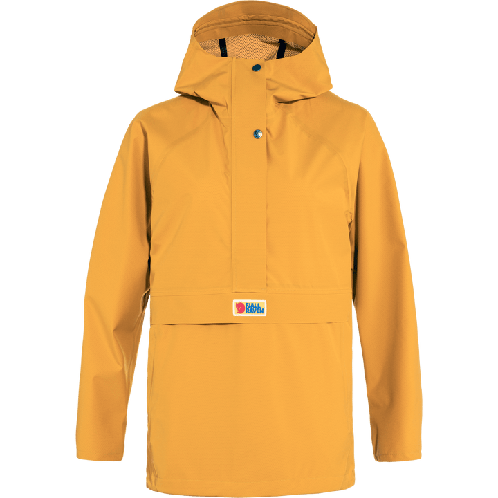 W's Vardag Hydratic Anorak - Recycled polyester Jacket Fjällräven Mustard Yellow S