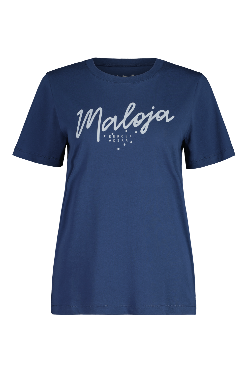 Maloja W's VogelbeereM. Organic Cotton Tee - 100% Organic Cotton Midnight Shirt