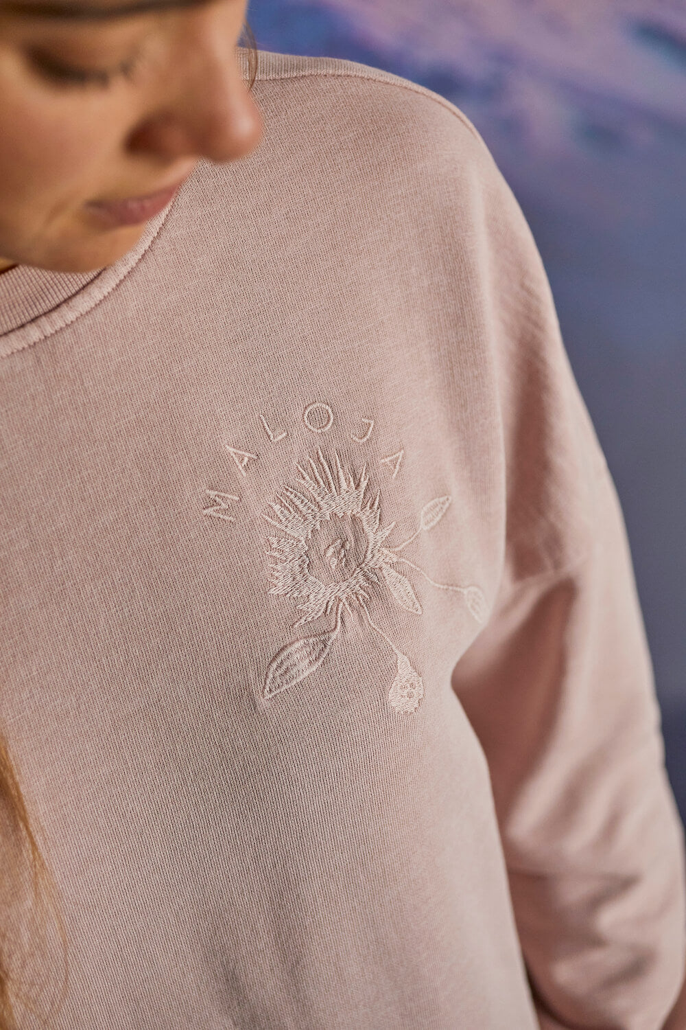 W's VurzaM. Natural Dye Sweatshirt - 100% Organic Cotton Shirt Maloja