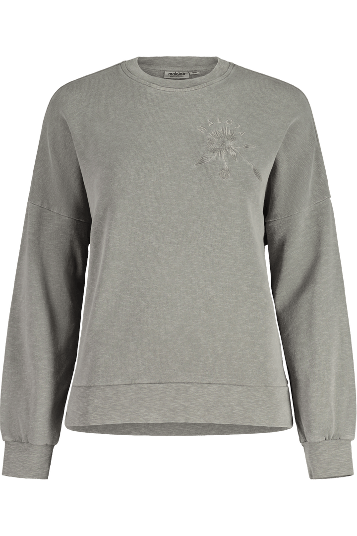 W's VurzaM. Natural Dye Sweatshirt - 100% Organic Cotton Shirt Maloja Boulder Natural Dye S