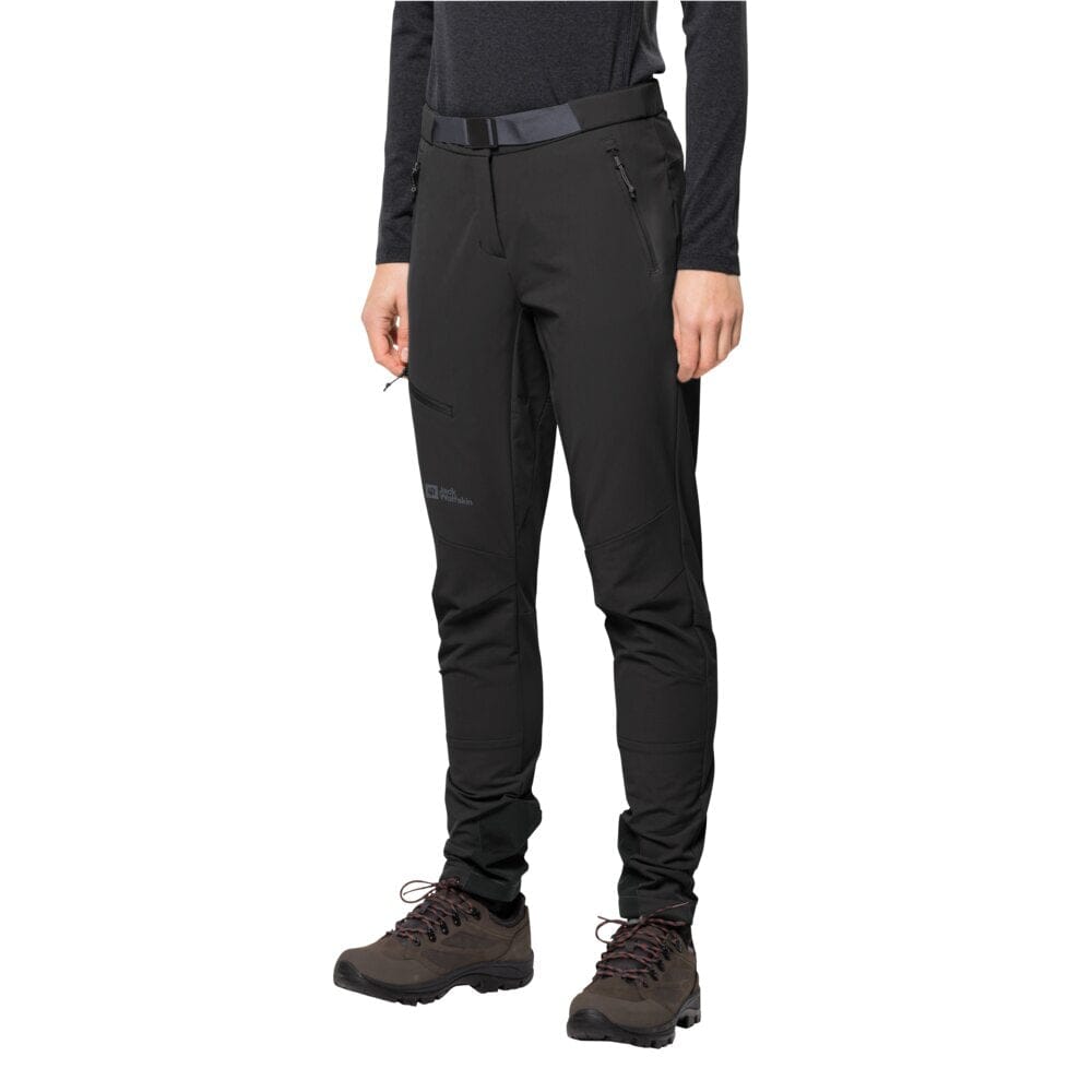 Jack Wolfskin W's Ziegspitz Trekking Pants - Recycled polyamide Black Pants