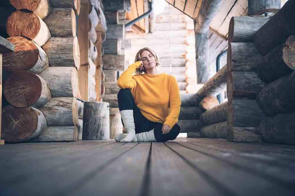 Comfortable clothing for lounging at home