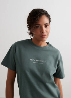 Aimn - Boxy T-Shirt - Weekendbee - sustainable sportswear