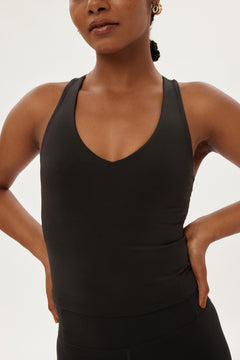 Girlfriend Collective Zoe Superstrech Tank - Made from Recycled PET Shirt