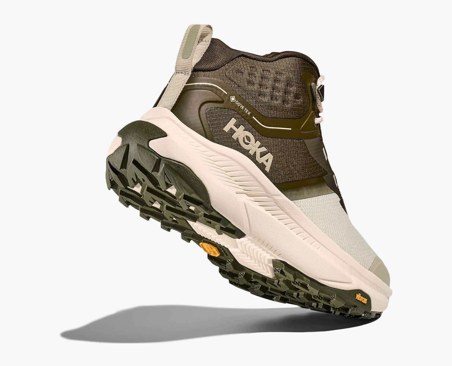 HOKA M's Transport Hike GTX Spruce green Oyster mushroom Shoes
