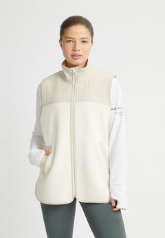 Röhnisch Phoebe Vest Peyote Beige Jacket