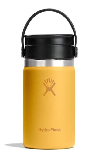 12 oz Wide Mouth Flex Sip Travel Coffee Mug Cutlery Hydro Flask Sunbeam