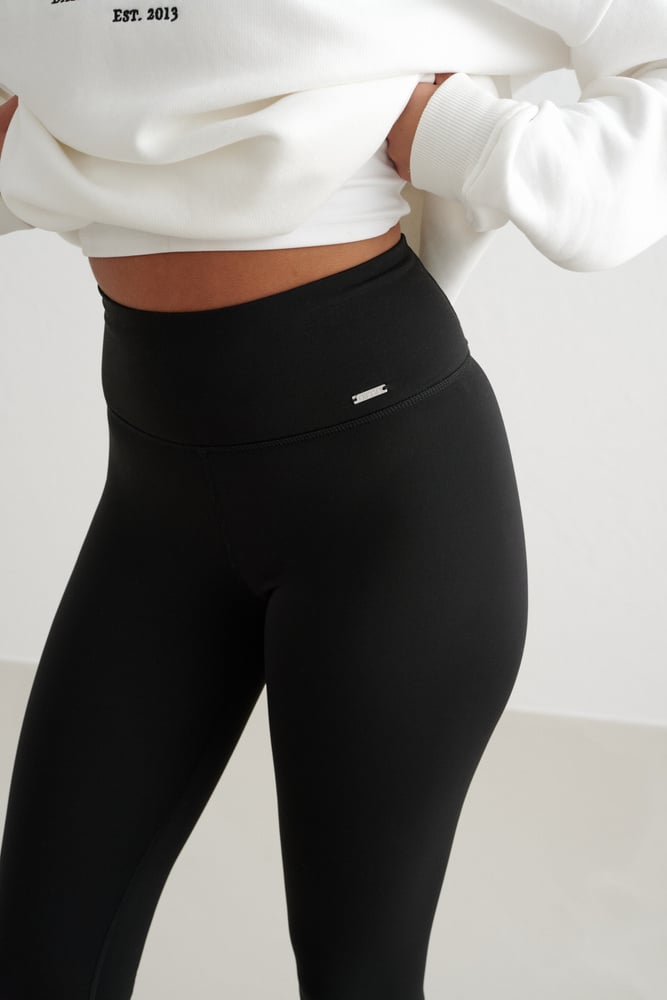 Collants chauffants noirs