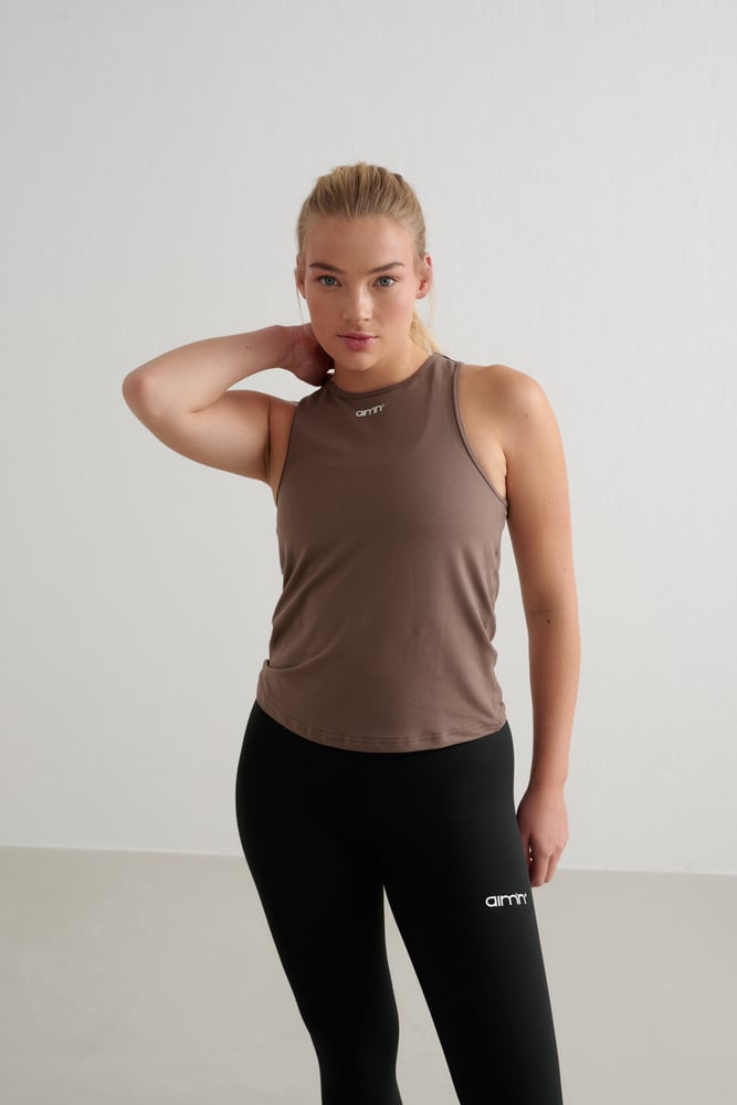 Aimn - Soft Basic Singlet - Weekendbee - sustainable sportswear