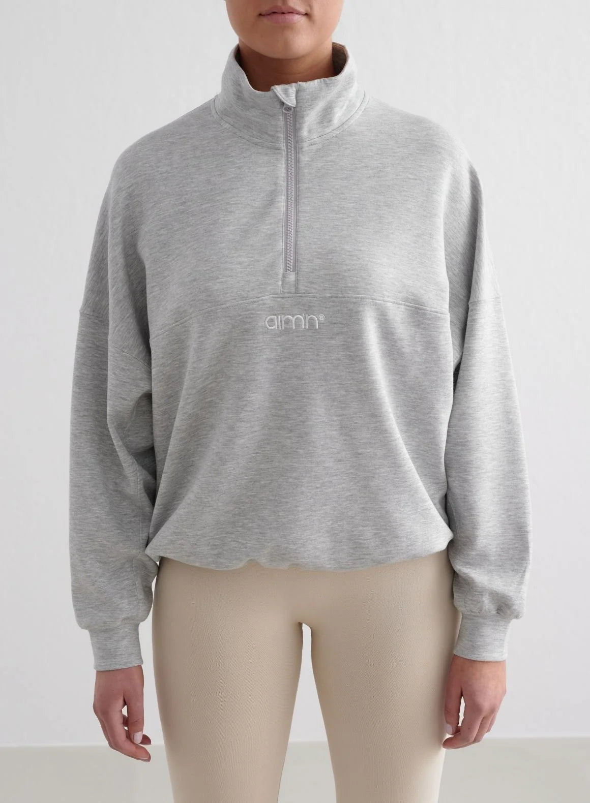 Aimn - Comfy Modal Half Zip - Weekendbee - sustainable sportswear